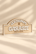 The Jolié garage sign