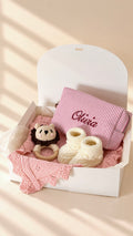 The Jolié striped toiletry bag